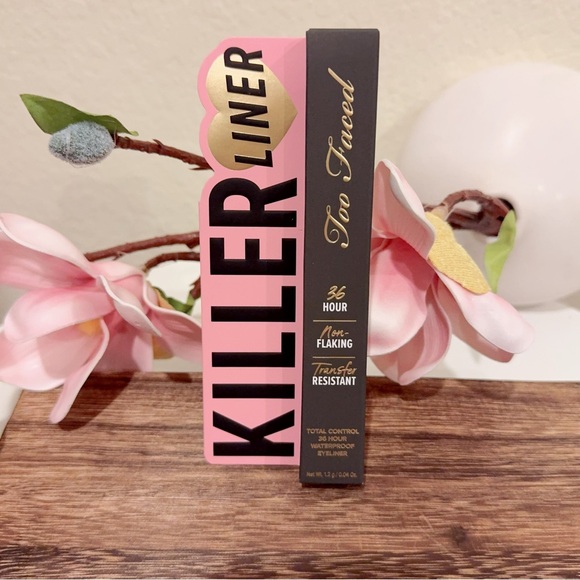 Too Faced Killer Liner 36 Hour Waterproof Gel Eyeliner Pencil Killer Storm NIB - Picture 2 of 8